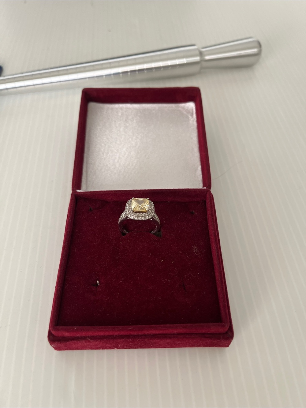 925 Vintage Sterling Silver Ring Size 7
